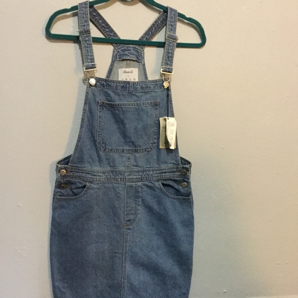Denim overalls size 6